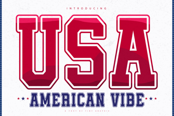 American Vibe: A Display Font with Editorial Heart