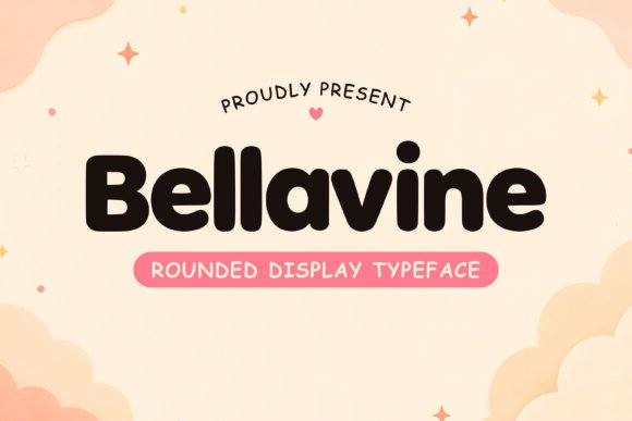 Bellavine: A Playful Rounded Font for Makers