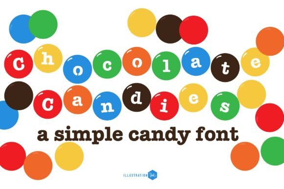 Chocolate Candies Family: A Display Font with Sweet Editorial Charm