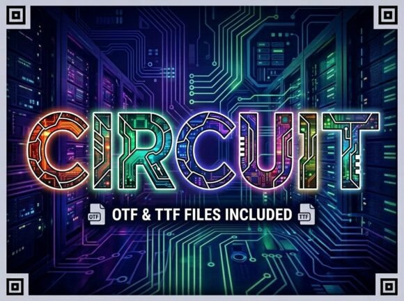 Circuit: A Bold Display Typeface for Editorial Impact