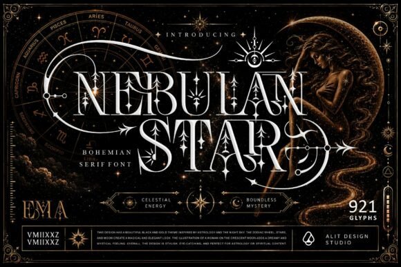 Crafting Cosmic Campaigns with the Nebulan Star Font