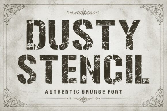 Dusty Stencil: Raw, Rugged, and Ready for Real Work
