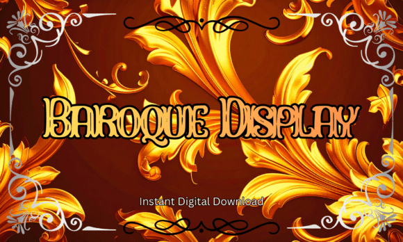 How Baroque Display Font Elevated My Small Business Branding