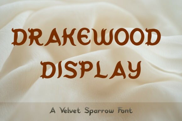 How Drakewood Display Font Elevates Digital Campaign Visuals
