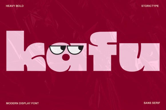 Kafu: A Heavy Bold Display Typeface for Impactful Websites