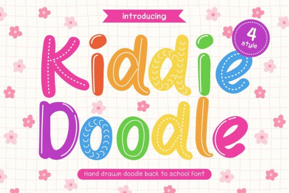 Kiddie Doodle: A Hand‑Drawn Display Font for Playful Brands