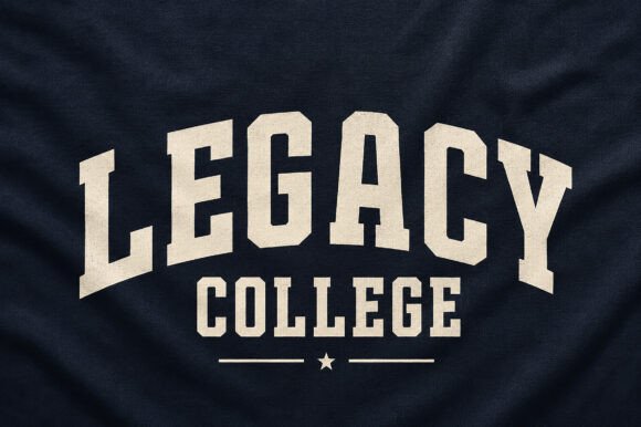 Legacy College: A Display Font That Earns the Headline