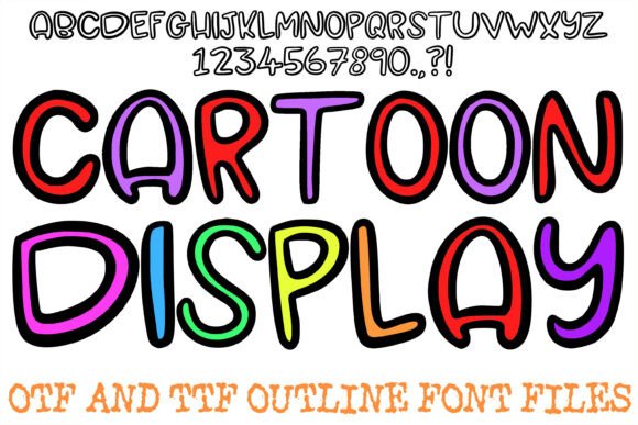 Make Branding Pop with the Cartoon Display Font