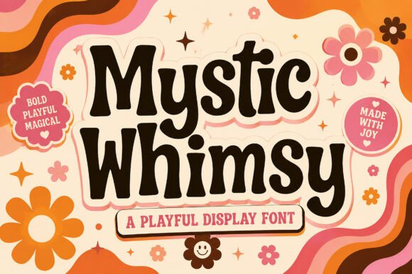Mystic Whimsy Font Review: Retro Charm for Editorial Design