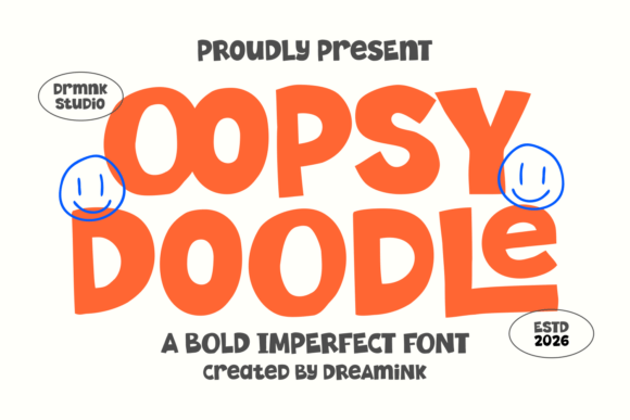 Oopsy Doodle Typeface: A Bold Upgrade for Small Business Branding