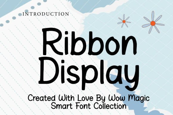 Ribbon Display: A Handwritten Font That Feels Like Home