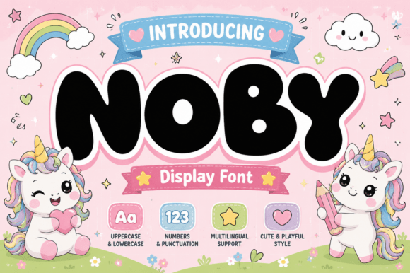 Why the Noby Font Brings Playful Warmth to Editorial Design